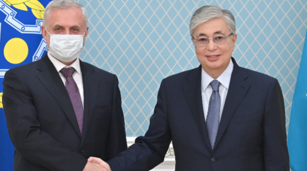 Kazakhstan president receives CSTO secretary-general