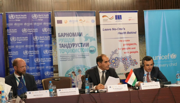 Major achievements of EU-funded health program discussed in Dushanbe