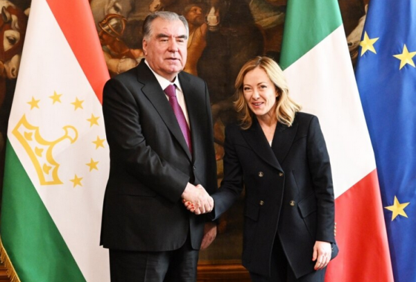 Рахмон: мы считаем Италию своим важным и надёжным партнёром в Европе